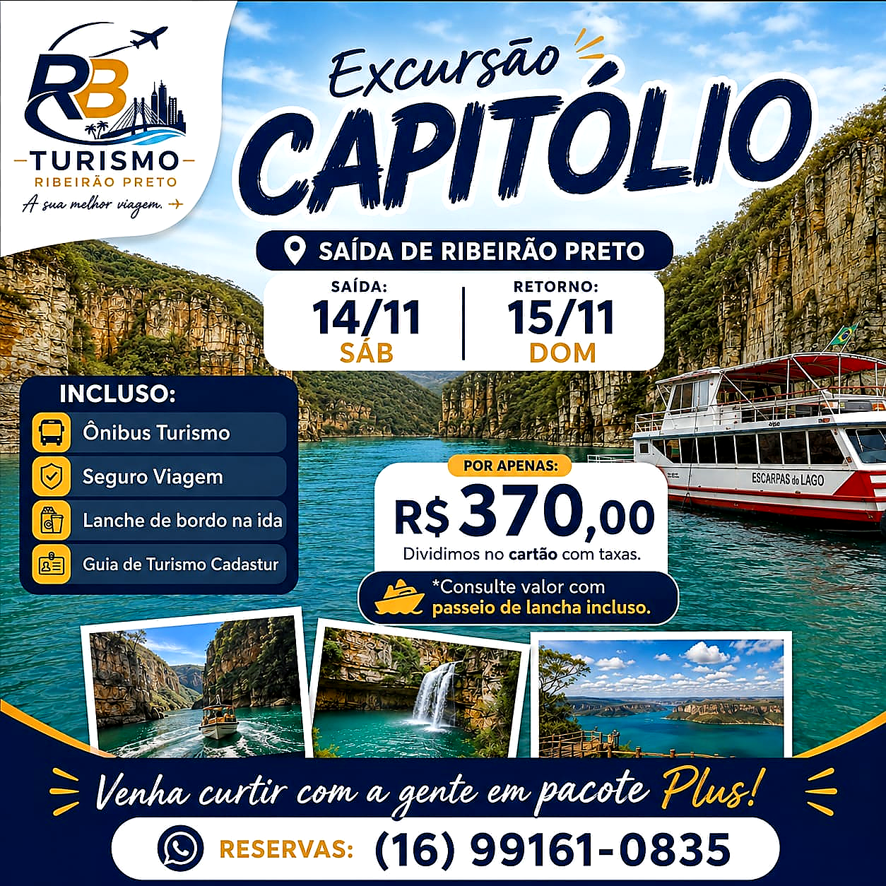 Excursão Capitólio