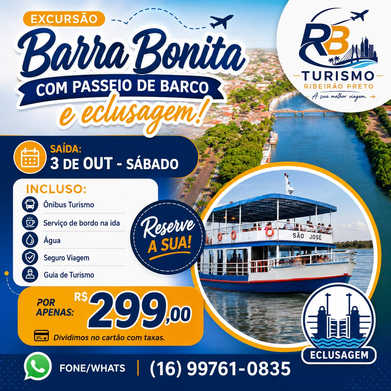 Excursão Barra Bonita